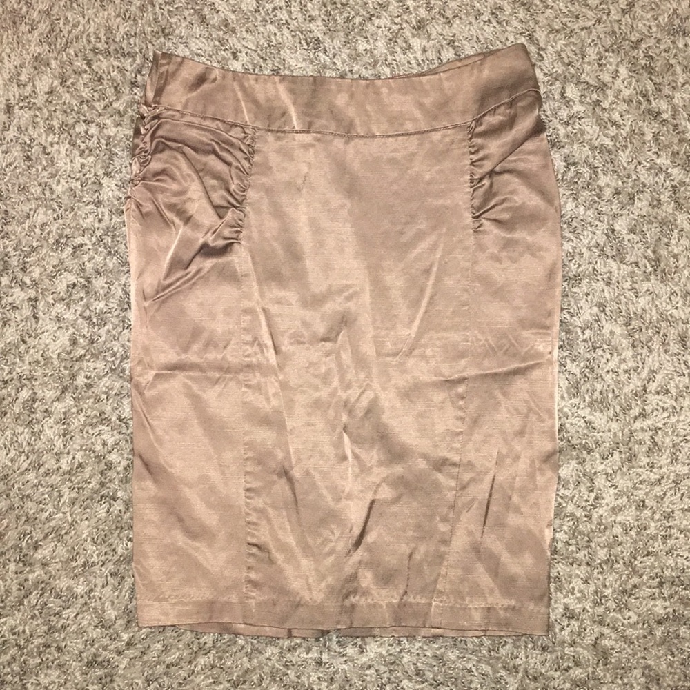Bronze/gold skirt